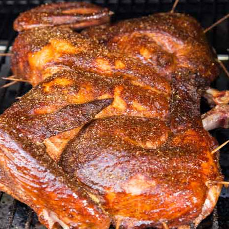 Peach Glazed Holiday Turkey