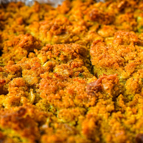 Old School Corn Bread Dressing