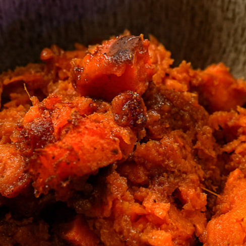Smoked Sweet Potatoes