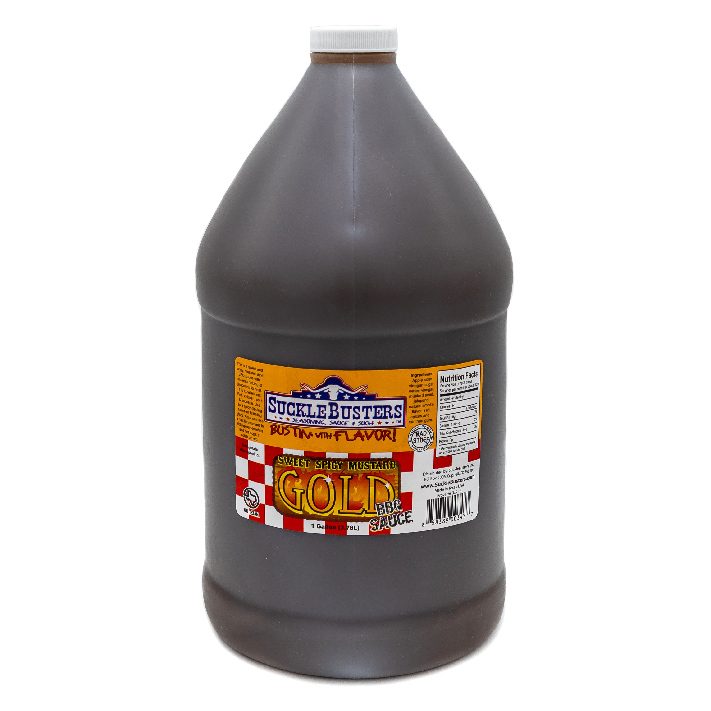 Mustard BBQ Sauce Gallon