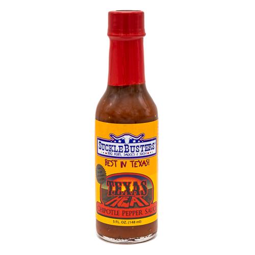 Texas Heat Chipotle Pepper Sauce bottle