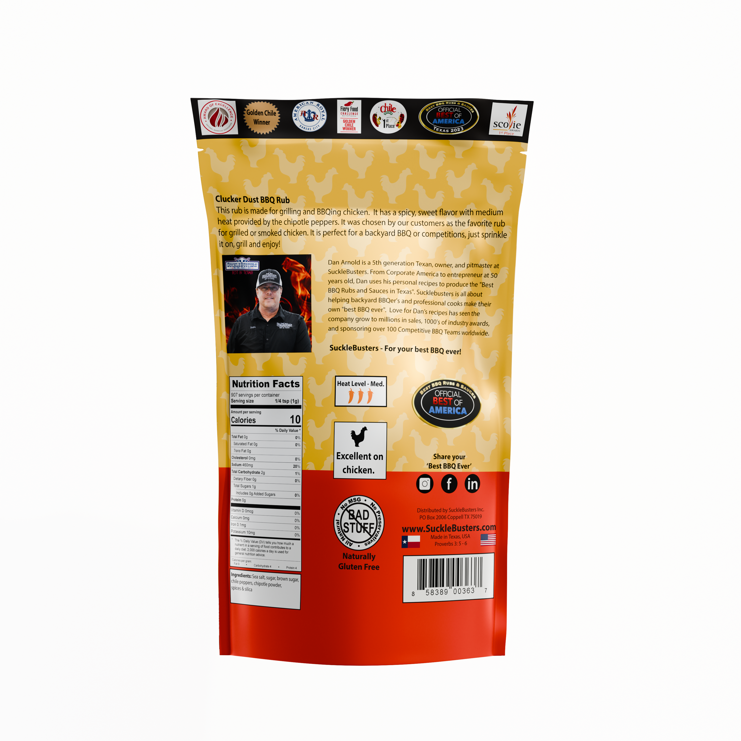 Clucker Dust Chicken Rub