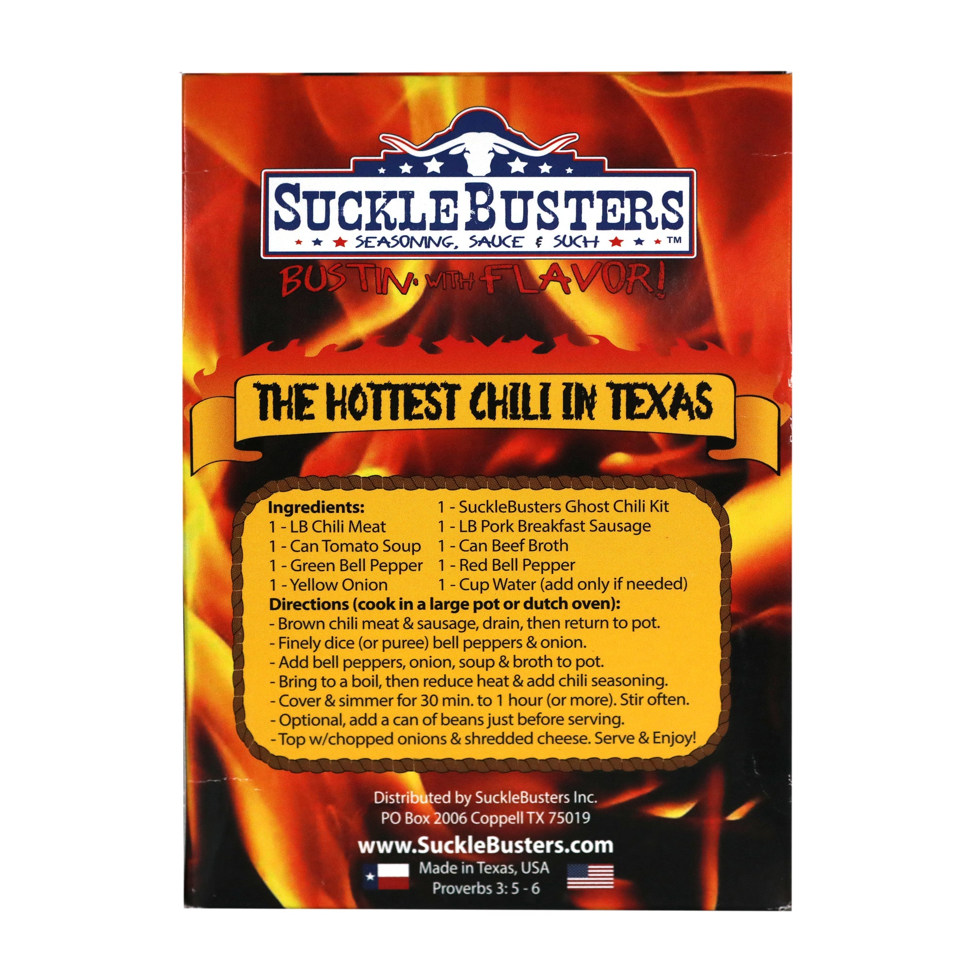 Ghost Pepper Chili Kit