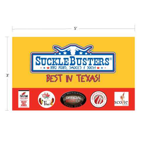 SuckleBusters Banner 5' x 3'